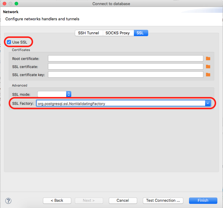 No pg_hba.conf entry for host, SSL off error on dbeaver heroku postgres connection